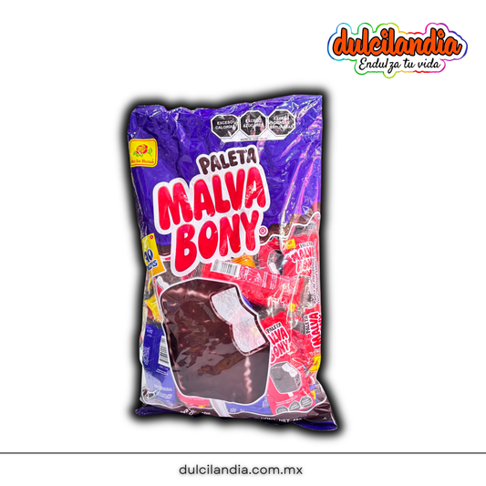 Paletas Malvabony 12g DE LA ROSA Bolsa c/40