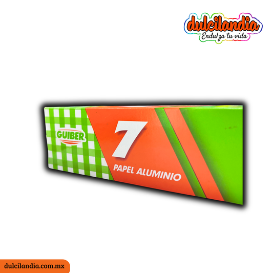 Papel Aluminio Alusin Rollo 7m GUIBER Pieza