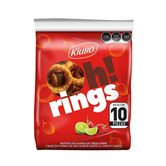 Oh! Rings Aros de Cebolla 26g KIUBO Bolsa c/10