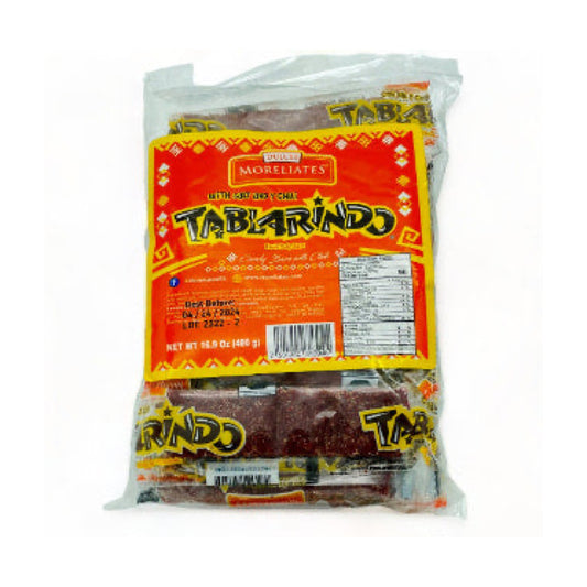 Riel de Tamarindo Tablarindo 24g MORELIATES Bolsa c/20