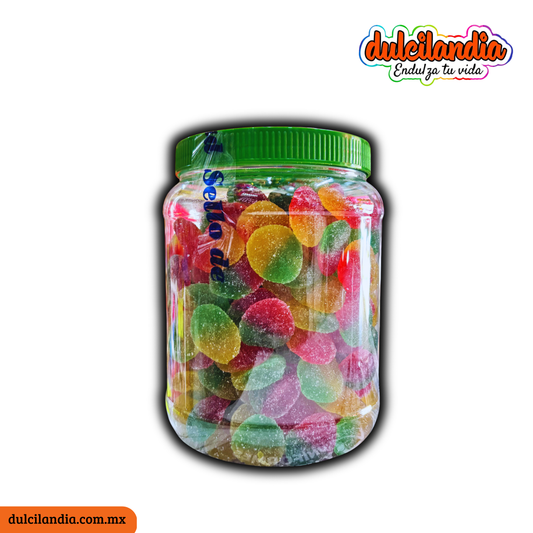 Gomitas Rebanadas Tueni CANEL’S Vitrolero 1.35Kg