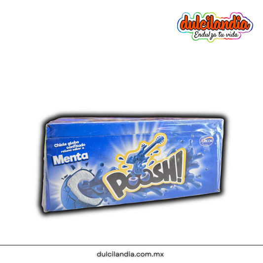 Chicles Poosh! Menta Rellenos ARCOR Caja c/40