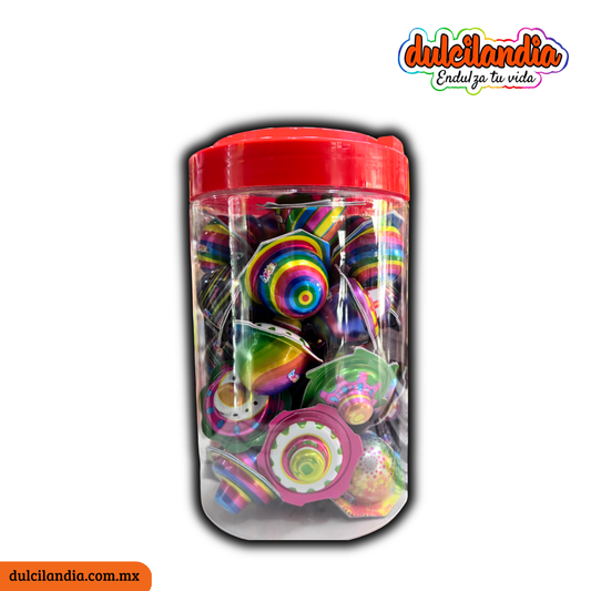 Gomitas Gummy Pirinola 9g HUBIN Vitrolero c/30