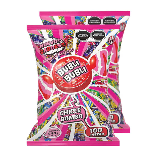 Chicles Bubli Bubli 5.4g GÓMEZ Bolsa c/100