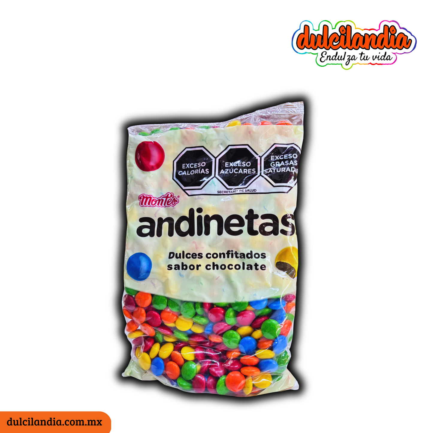Chocolates Confitados Andinetas Mix MONTES Bolsa 500g
