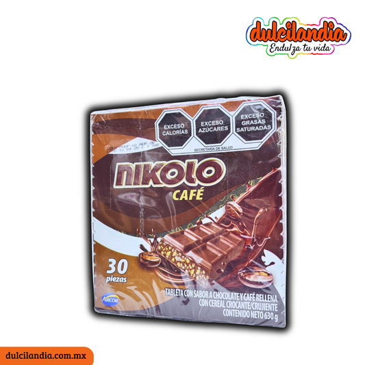 Chocolates Nikolo Café 21g ARCOR Caja c/30