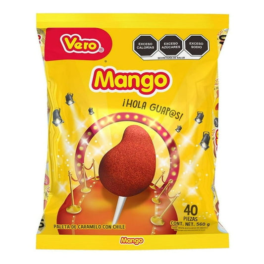 Paletas Mango 14g VERO Bolsa c/40