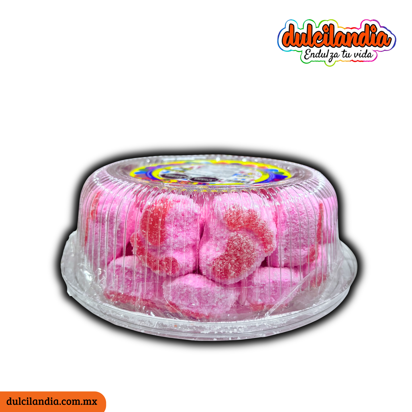 Malvavisco / Bombón con Gomita Bombonera Piecito D’ELIZ Charola c/40