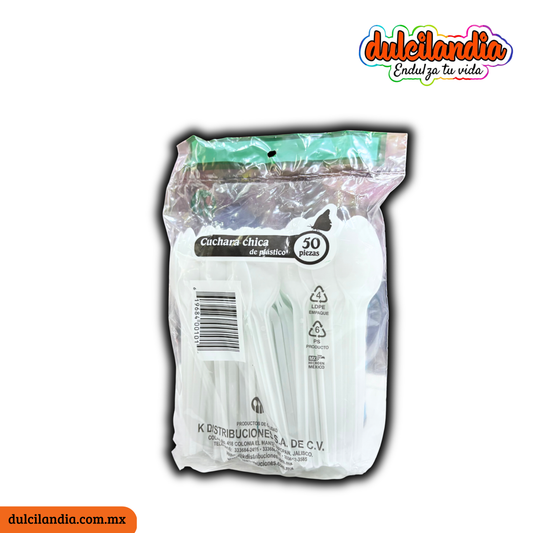 Cucharas Chicas Desechables MONARK Bolsa c/50
