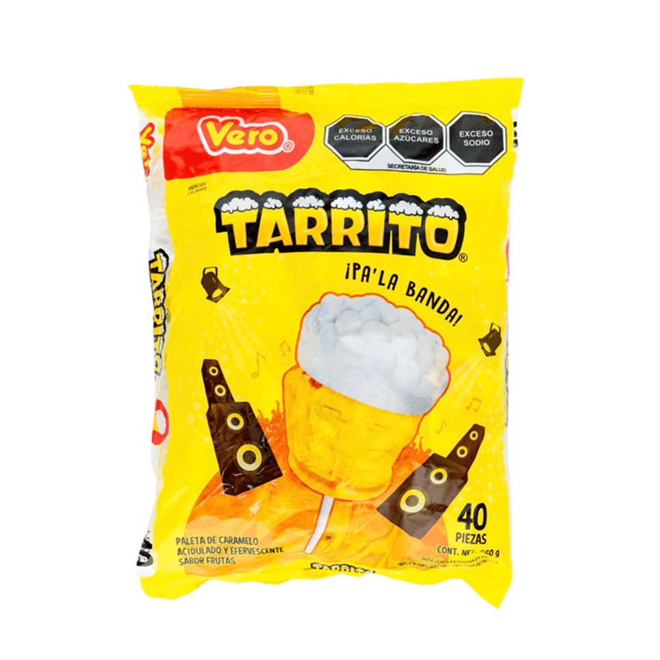 Paletas Tarrito 14g VERO Bolsa c/40