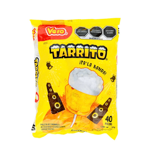 Paletas Tarrito 14g VERO Bolsa c/40