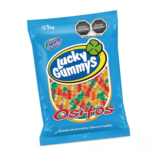 Gomitas Ositos LUCKY GUMMYS Bolsa 1Kg