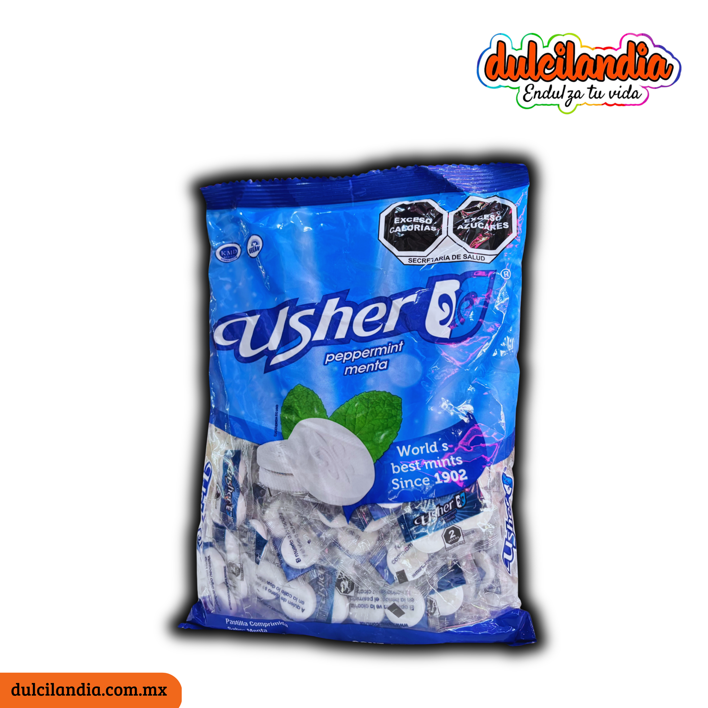 Pastillas Menta 2’s USHER Bolsa c/100