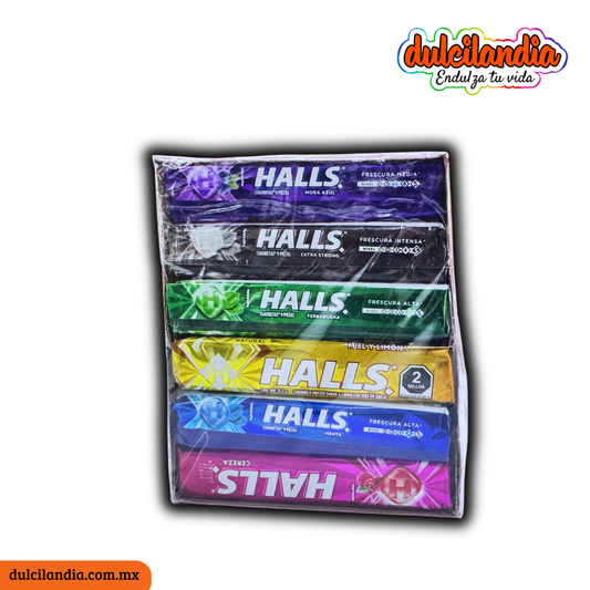 Pastillas Halls Surtidos MONDELĒZ Caja c/12