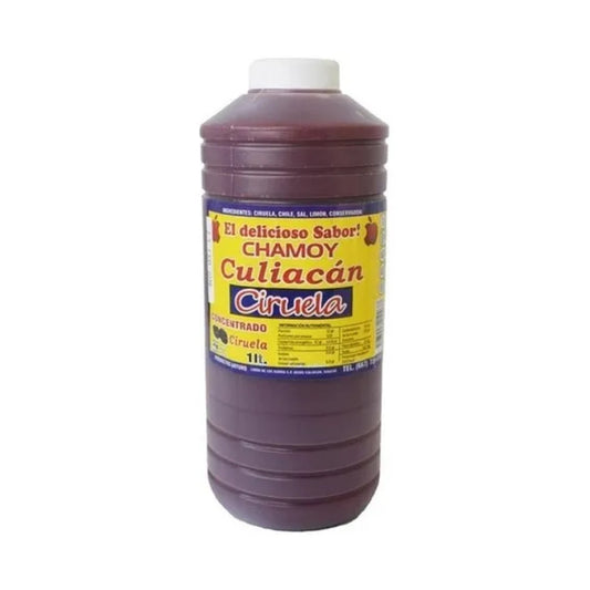 Chamoy con Ciruelas Enteras CULIACAN Botella 1Lt