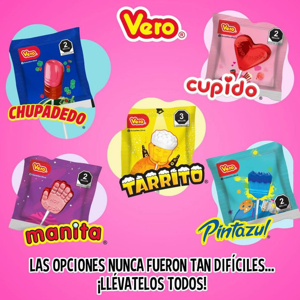 Paletas Vero Mix Dulce Club Surtidas VERO Bolsa c/20
