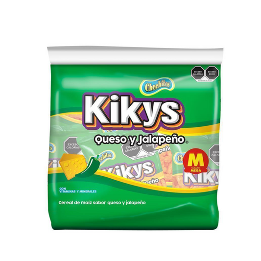 Chechitos Kikys Queso y Chile Mega 20g GONAC Bolsa c/24