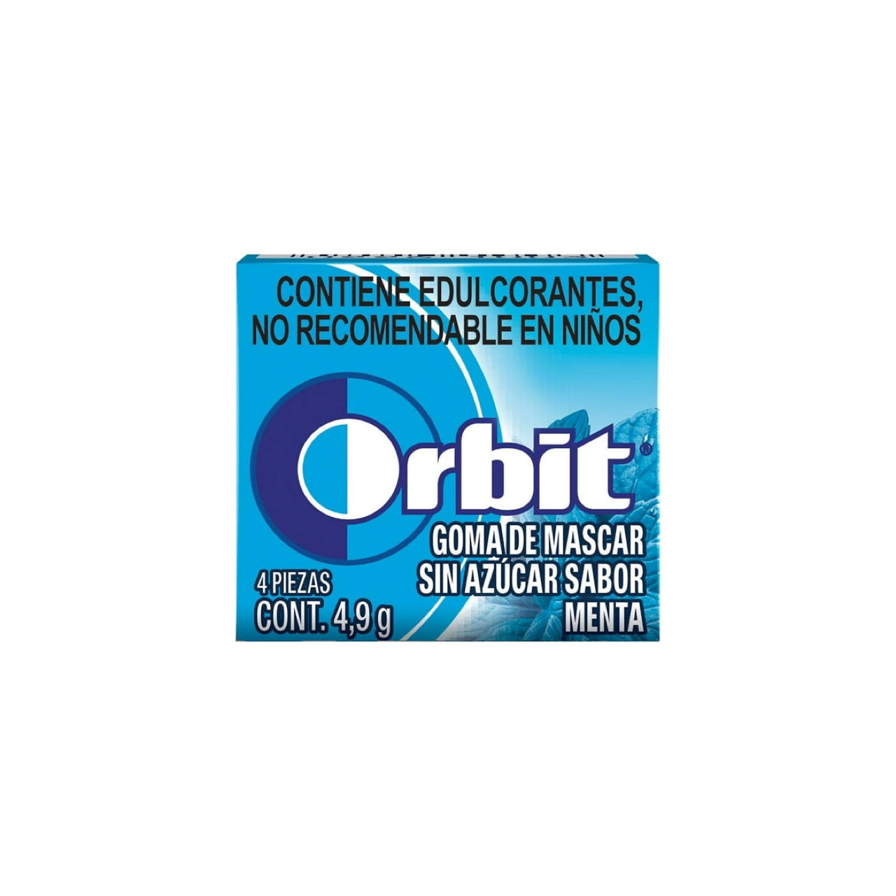 Chicles Orbit 4’s Menta MARS Caja c/40