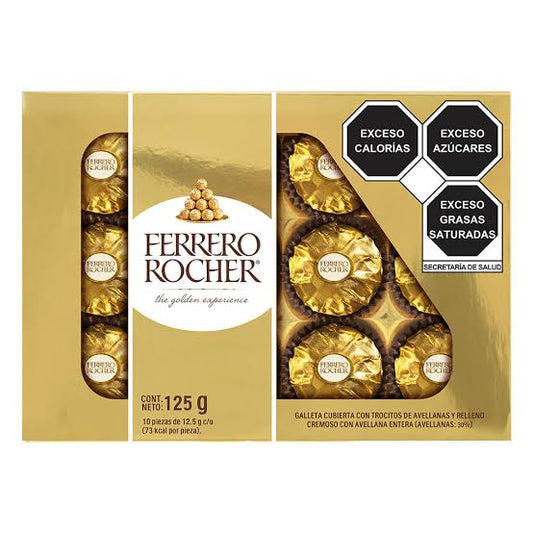 Chocolates FERRERO ROCHER Caja c/10