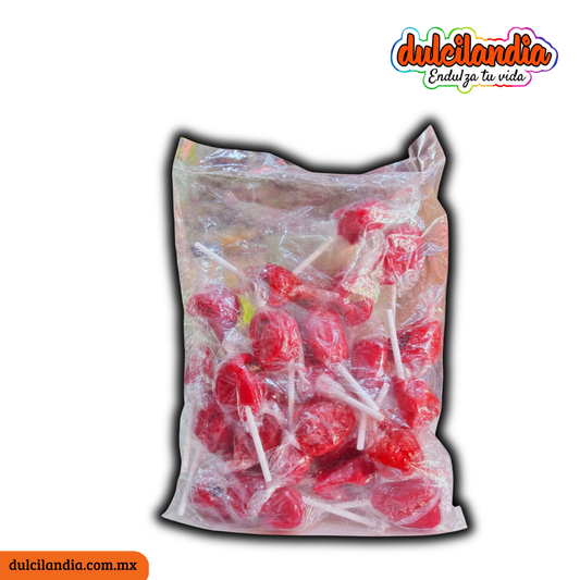 Paletas Saladito Chabacano ROSSY Bolsa c/25