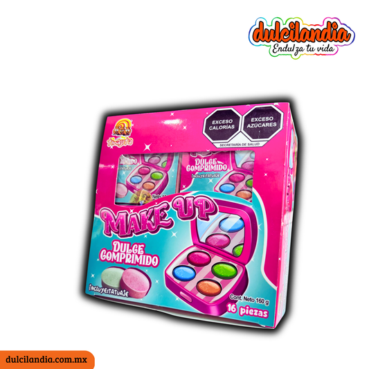 Dulces Comprimidos Make Up 10g TINAJITA Caja c/16