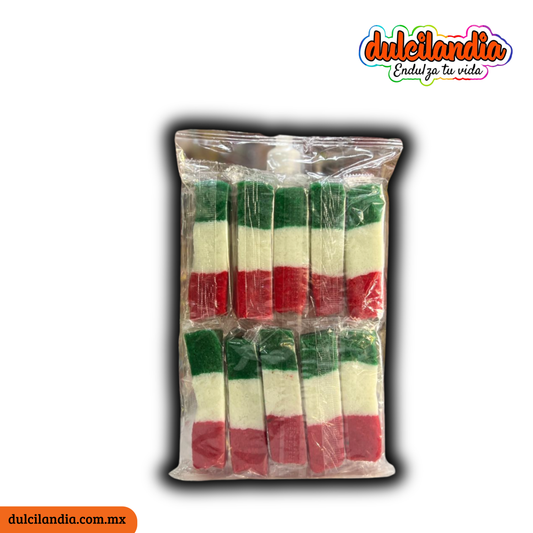 Banderas de Coco Banderón 70g DULCES TRADICIONALES VARGAS Bolsa c/10
