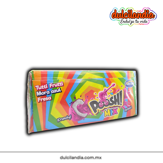 Chicles Poosh! MIX Surtidos Rellenos ARCOR Caja c/40