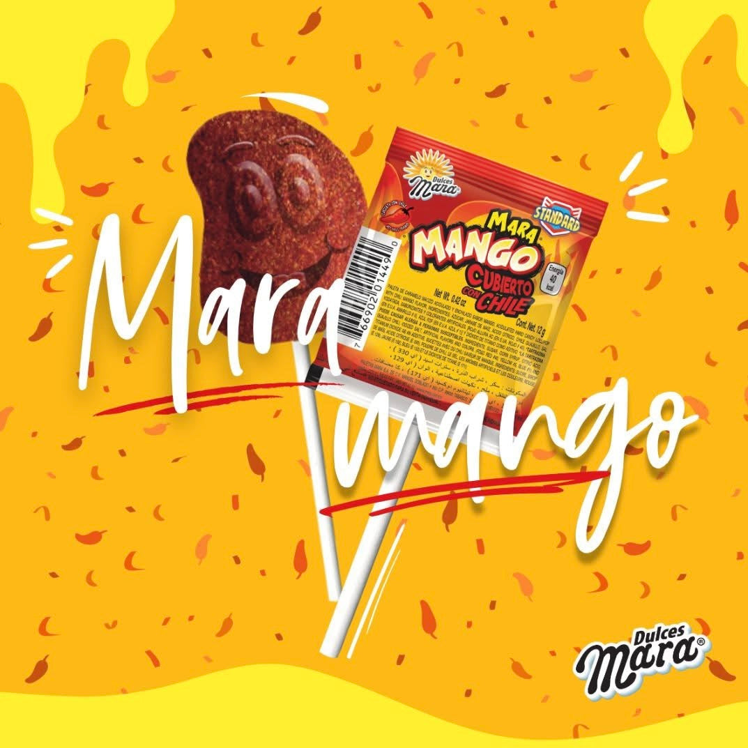 Paletas Mara Mango Cubierto 8g MARA Bolsa c/40