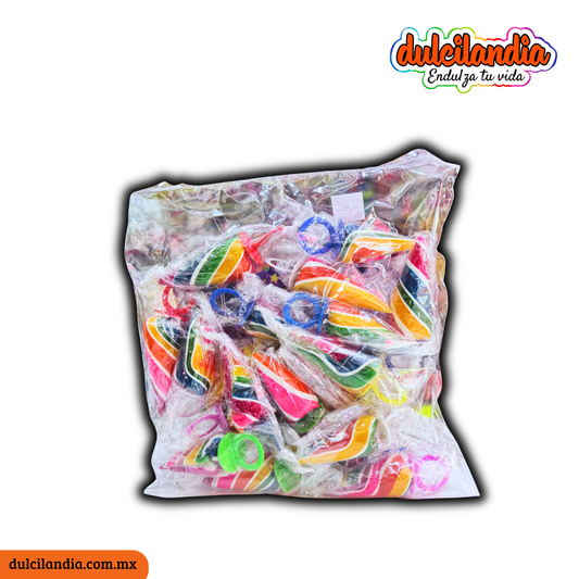 Caramelos Chupón Piruly Iris 13g DULCES CAMIS Bolsa c/20