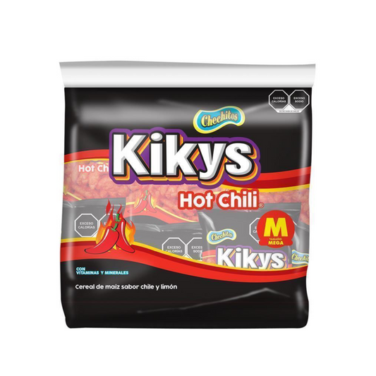 Chechitos Kikys Hot Chili Mega 20g GONAC Bolsa c/24