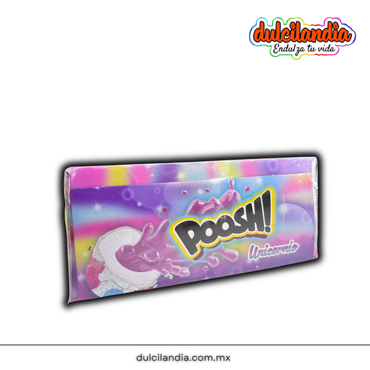 Chicles Poosh! Unicornio Rellenos ARCOR Caja c/40