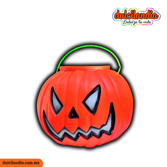 Calabazas de Plástico Dulceros Grandes HALLOWEEN