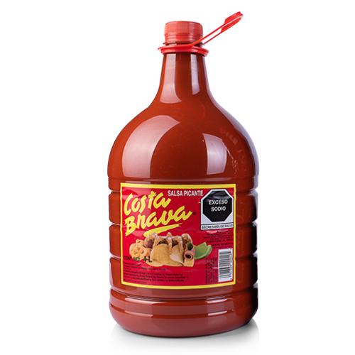 Salsa Picante COSTA BRAVA Galón 4Lt