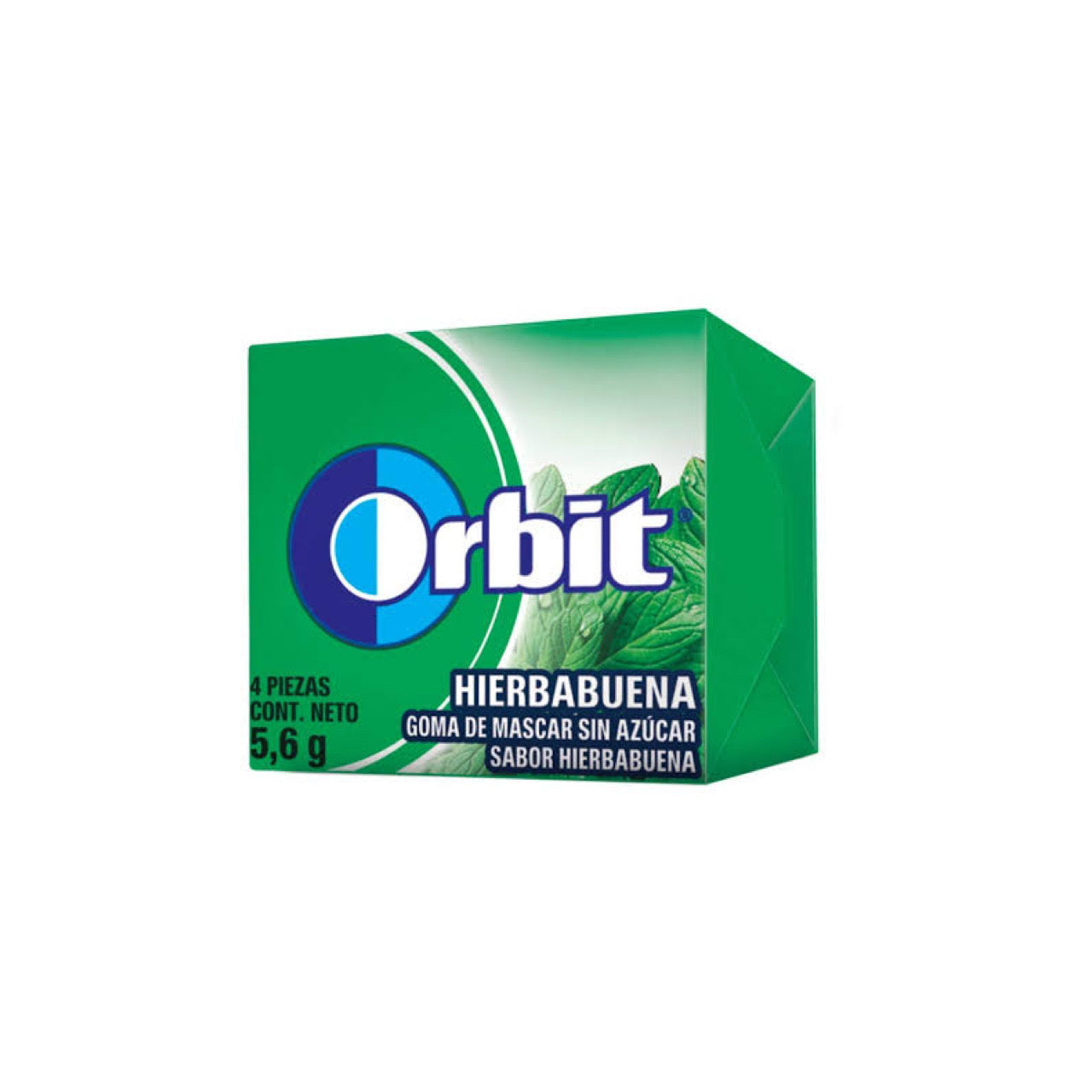 Chicles Orbit 4’s Yerbabuena MARS Caja c/40