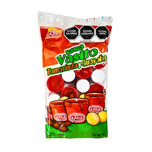 Vasito Pulpa Tamarindo y Guayaba 30g KARLA Bolsa c/24