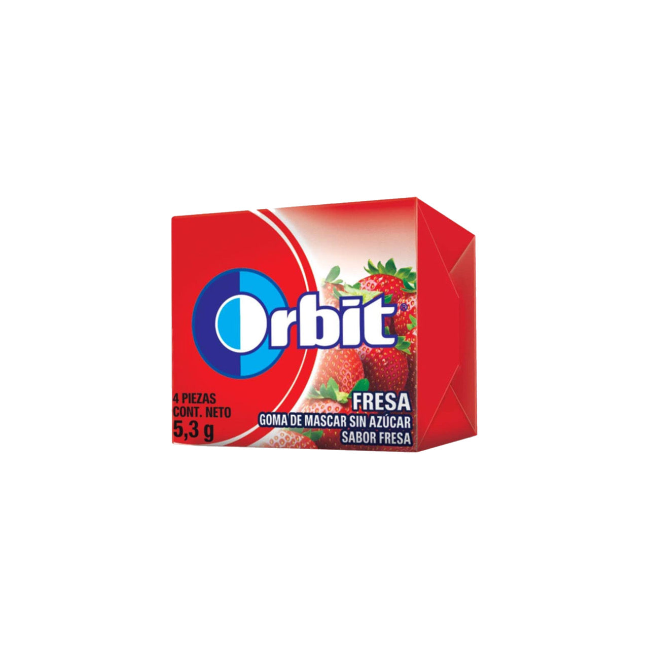 Chicles Orbit 4’s Fresa MARS Caja c/40