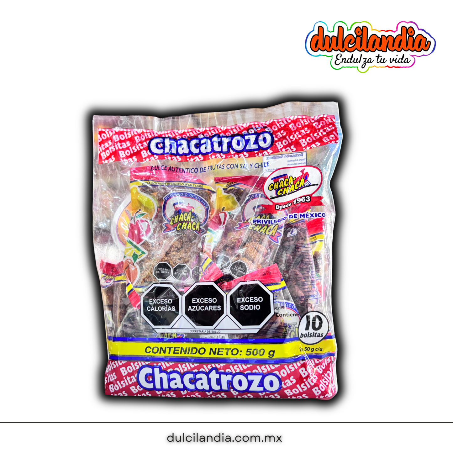 Riel de Tamarindo Chacatrozo 50g CHACA CHACA Bolsa c/10