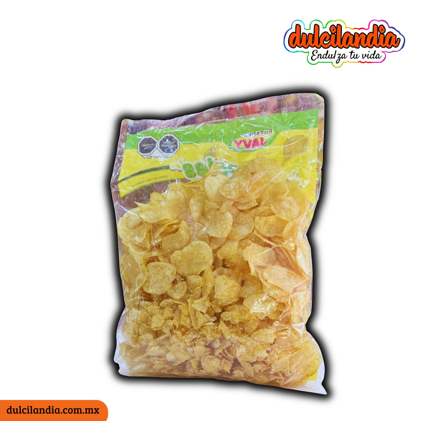 Papas Fritas Naturales con Sal JAVY Bolsa 500g