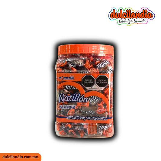 Dulce de Leche Natillón Mini 5g PROVIDENCIA Vitrolero c/200