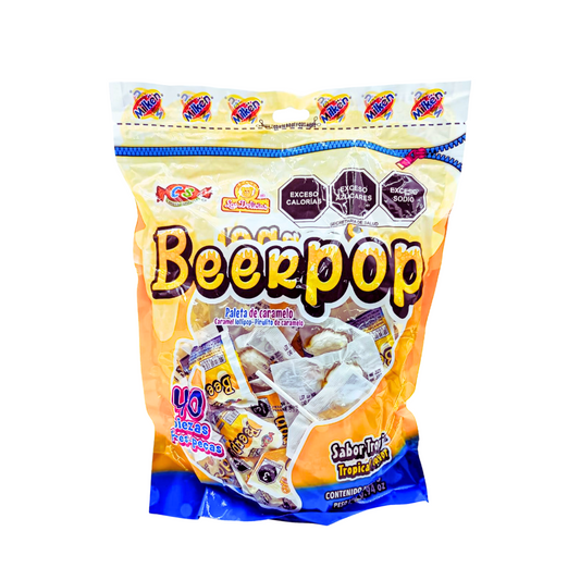 Paletas Beerpop 12g LAS DELICIAS Bolsa c/40