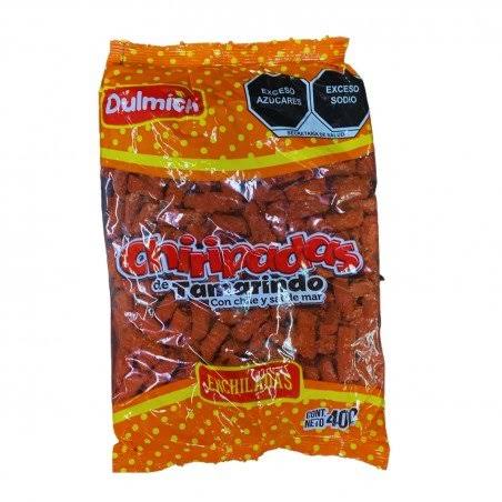 Riel de Tamarindo Chiripadas Enchiladas Trozo DULMICH Bolsa 400g