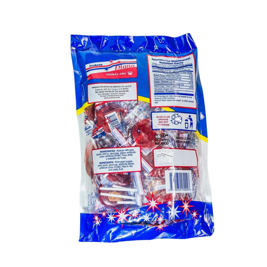 Paleta Saladito Fresa Agridulce 20g DIANA Bolsa c/30