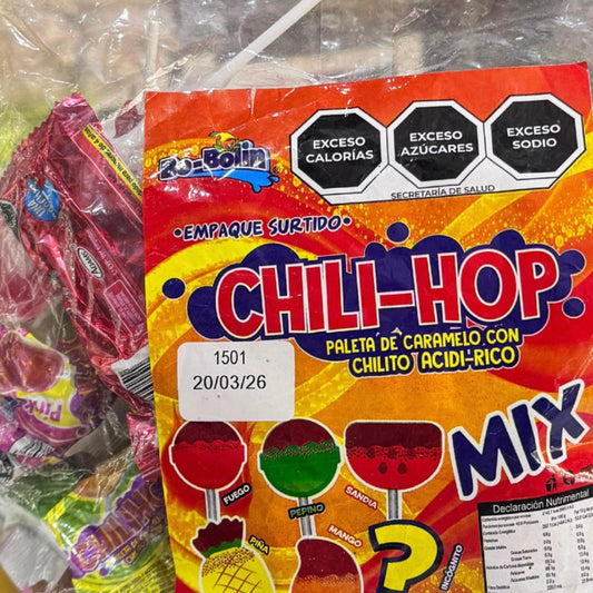 Bolo Surtido de Dulces Chili-Hop Mix BO-BOLIN Bolsa 1.5Kg