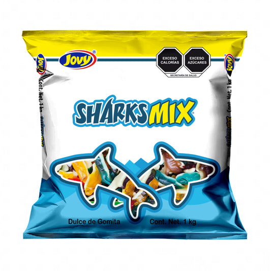 Gomitas Tiburones SharksMix JOVY Bolsa 1Kg