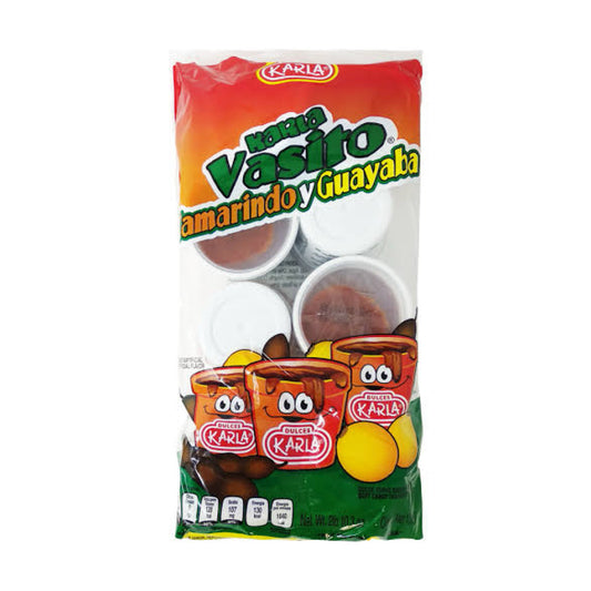 Vaso Pulpa Tamarindo y Guayaba Grande 150g KARLA Bolsa c/8