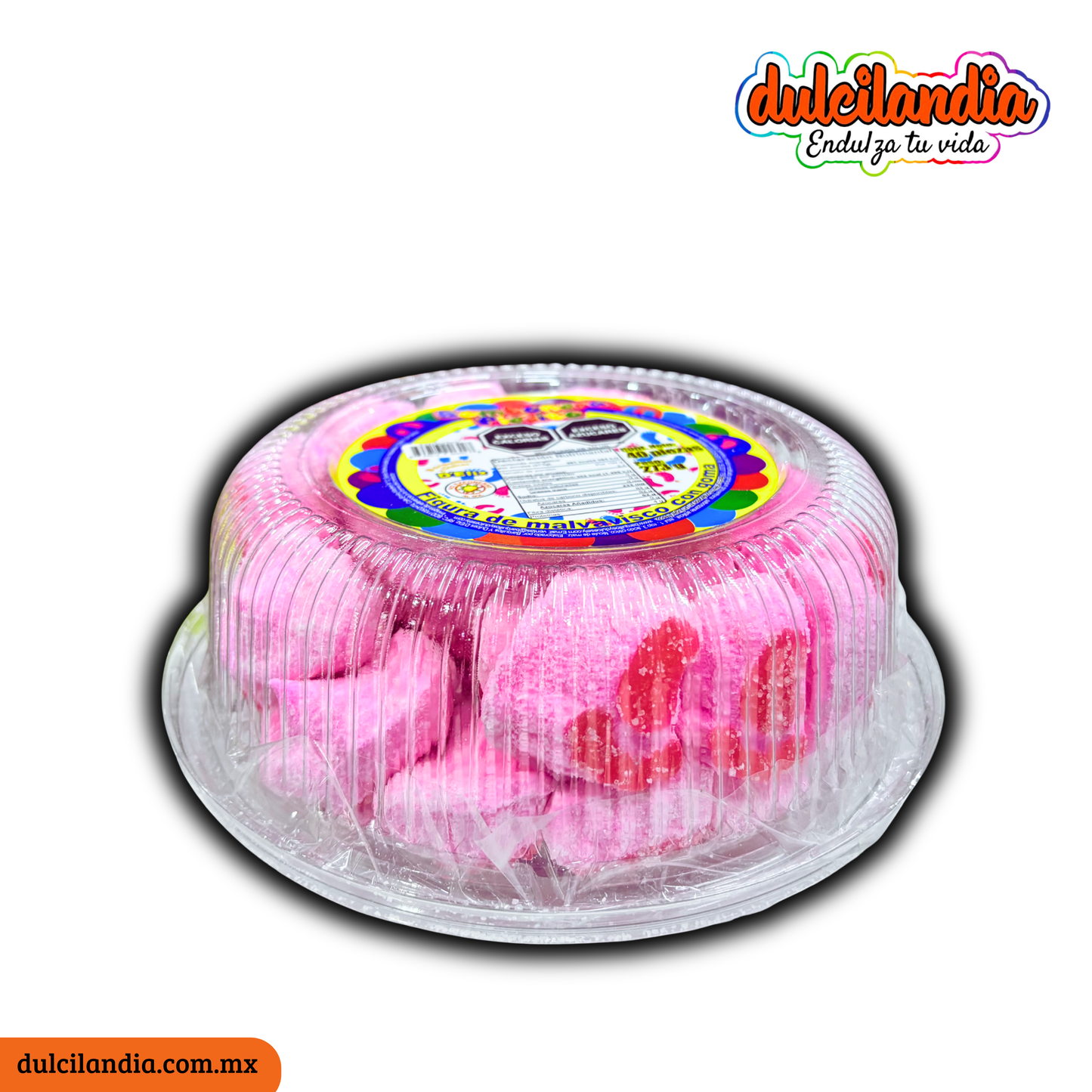 Malvavisco / Bombón con Gomita Bombonera Piecito D’ELIZ Charola c/40