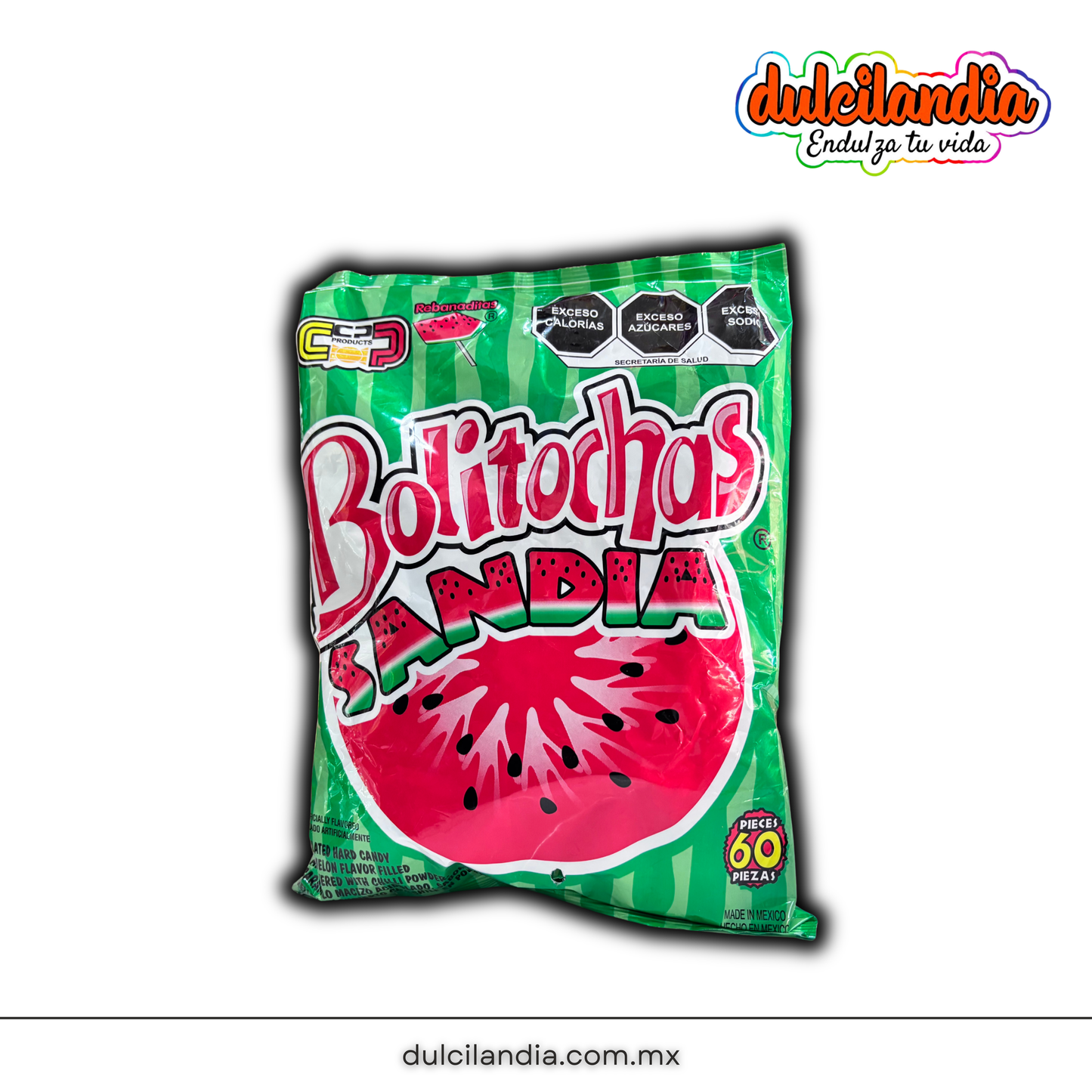 Bolitochas Sandía 9g CANDY POP Bolsa c/60