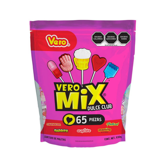 Paletas Vero Mix Dulce Club Surtidas VERO Bolsa c/65