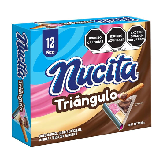 Nucita Triángulo Trisabor NUTRESA Caja c/12