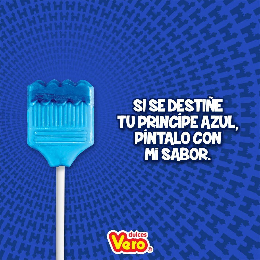 Paletas Pintazul 14g VERO Bolsa c/48